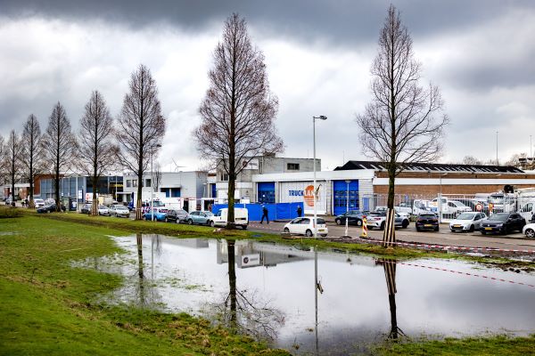 Onderzoek: bedrijventerreinen slecht voorbereid op wateroverlast 